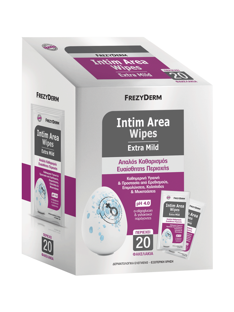 Frezyderm Intim Area Wipes pH4 20 copë