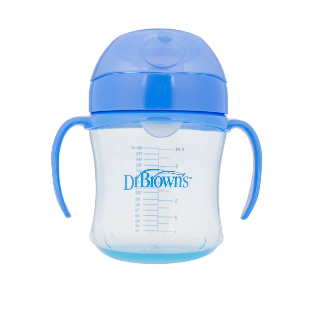 Dr. Brown's (TC 61001) Soft-Sprout Transition Cup 180ml - blu