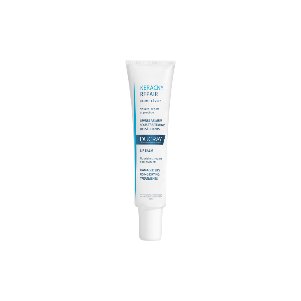 Ducray Keracnyl Repair Lip Balm for Damaged Lips Using Drying Treatments 15 ml