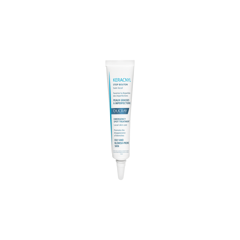 Ducray Keracnyl Spot Care Drying Gel for Oily & Blemish-Prone Skin 10 ml