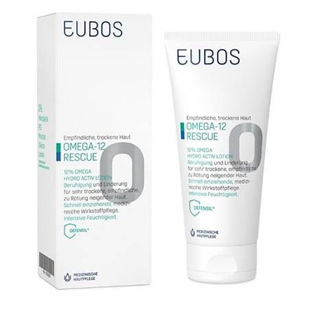 Eubos Omega-12 Rescue Hydro-Active Lotion for Dry & Sensitive Skin 200 ml