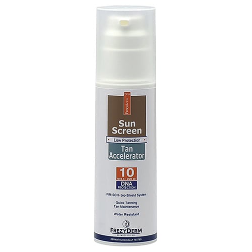 Frezyderm Sunsreen Tan Accelerator SPF10 Face & Body 150 ml