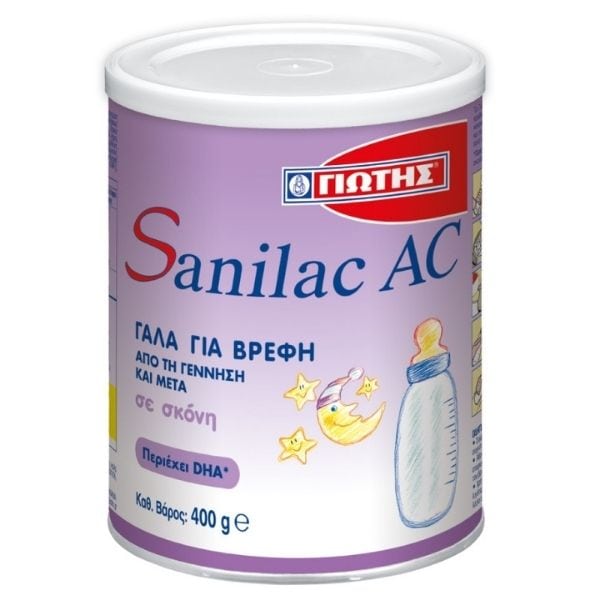 Jotis Sanilac AC Baby Milk 0m+ 400gr
