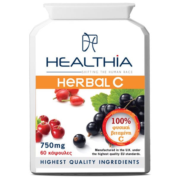 Healthia Herbal C 750mg 60 kapele