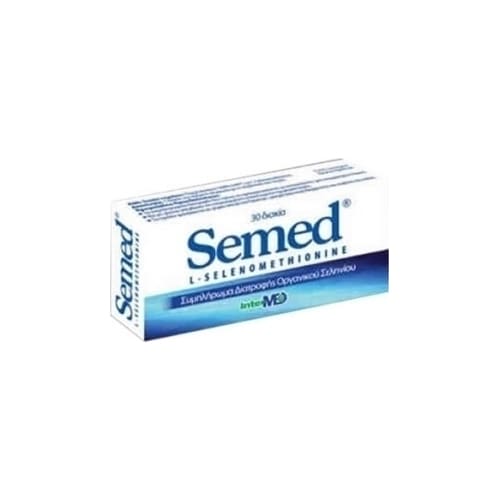 Intermed Semed Organic Selenium Supplement 30 tableta