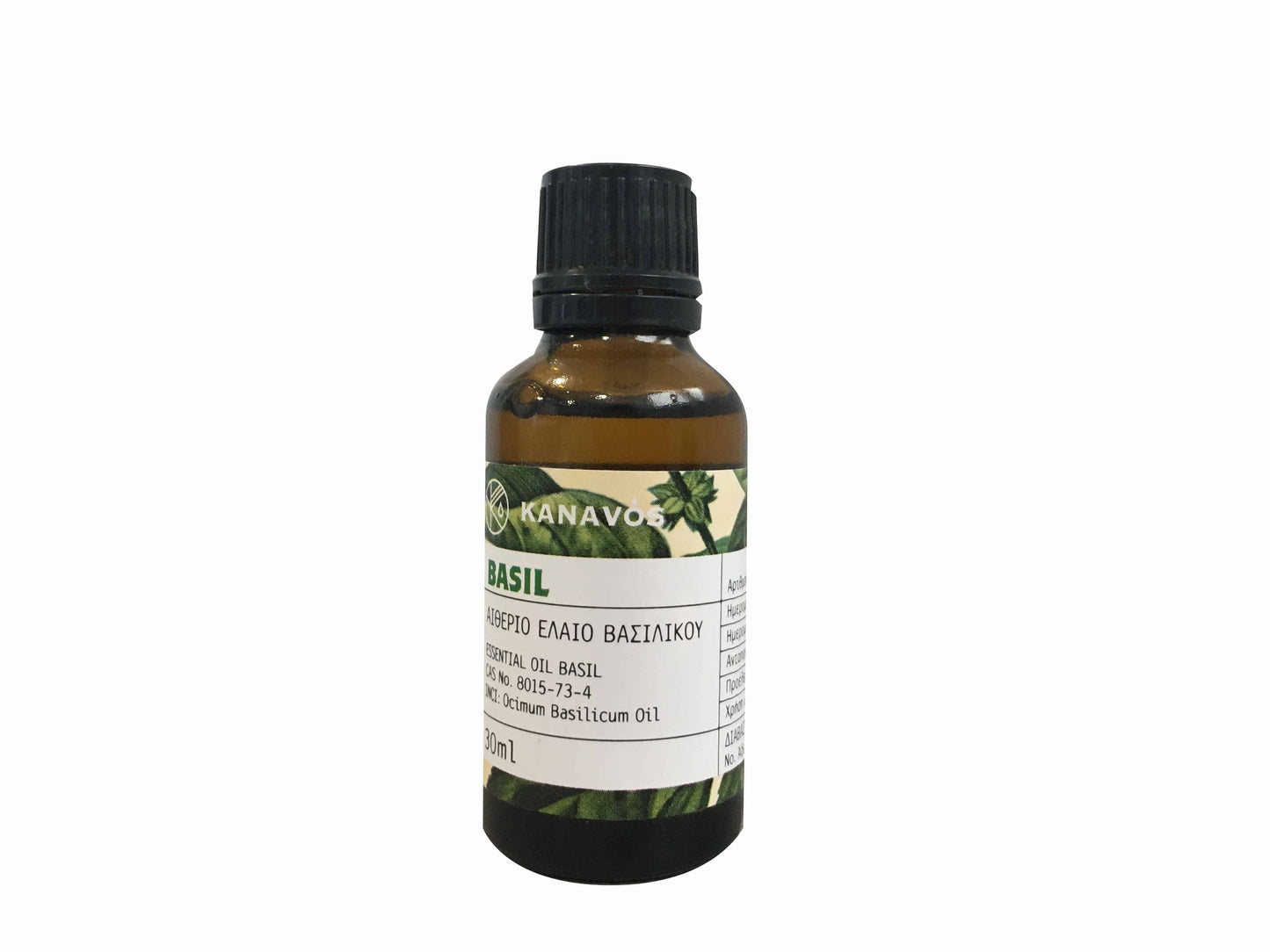 Kanavos Basile Essential Oil 30 ml