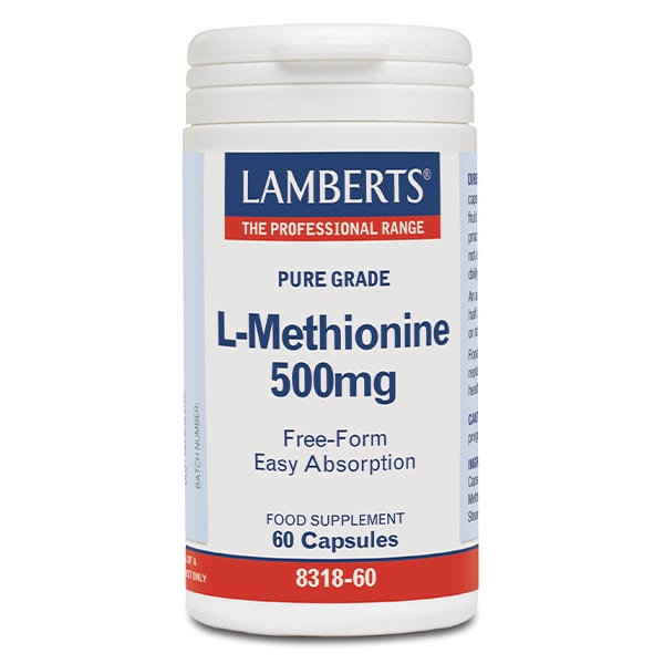Lamberts L-Methionine 500mg 60 kapele
