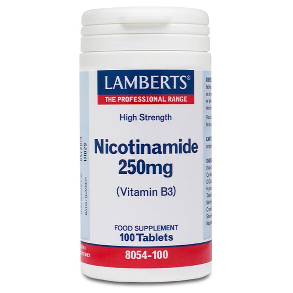 Lamberts Nicotinamide 250mg (Vitamin B3) 100 tableta