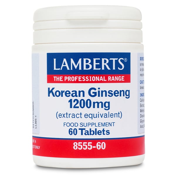 Lamberts Korean Ginseng 1200mg 60 tableta