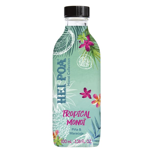 Hei Poa Monoi Collection Tropical Monoi Oil Pina & Maracuja 100 ml