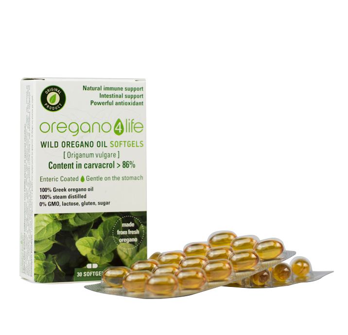 Oregano4Life Wild Oregano Oil 10% 30 kapsula të buta