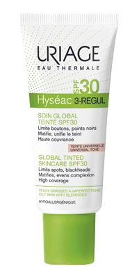 Uriage Hyseac 3 Regul Global Tinted Skin Care SPF30 40 ml