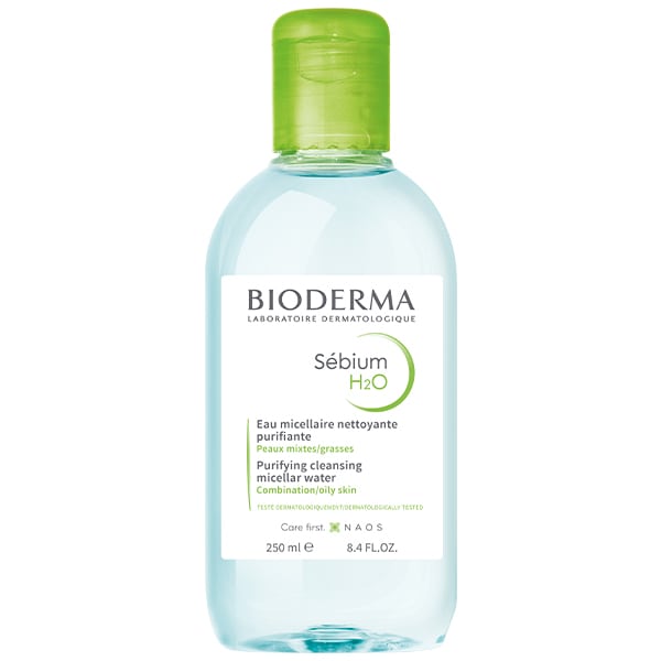 Bioderma Sebium H2O Purifying Cleansing Micellar Water for Combination/Oily Skin 250 ml