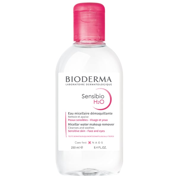 Bioderma Sensibio H2O Micellar Water Makeup Remover for Sensitive Skin 250 ml
