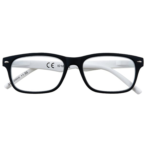 Zippo Eyewear Reading Glasses Black-White Frame (31Z-B3) 1 copë