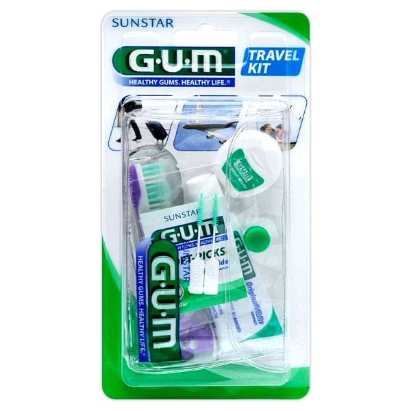 Gum Travel Brush Kit (156)  1 set - Vjollcë
