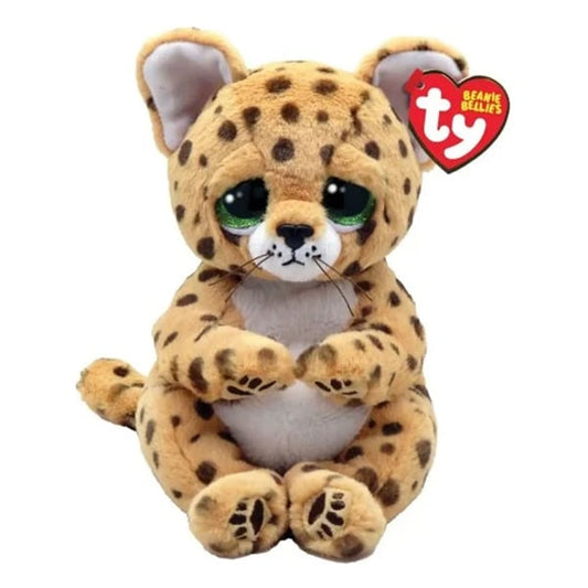 TY Beanie Belly Plush Toy 15cm  1 copë - Leopard