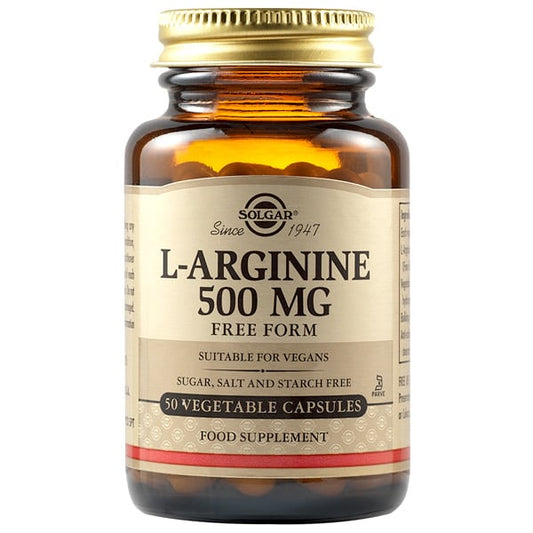 Solgar L-Arginine 500mg  50 kapsula vegjetariane
