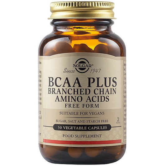 Solgar BCAA Plus  50 kapsula vegjetariane