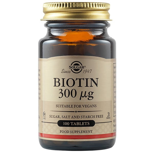 Solgar Biotin 300 μg 100 tableta