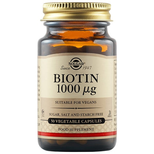Solgar Biotin 1000 μg 50 kapsula vegjetariane
