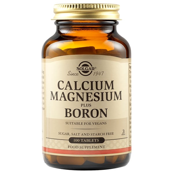 Solgar Calcium Magnesium Plus Boron  100 tableta