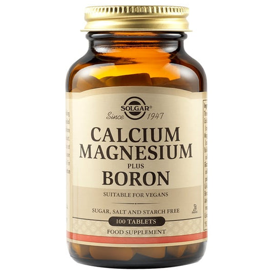 Solgar Calcium Magnesium Plus Boron  100 tableta