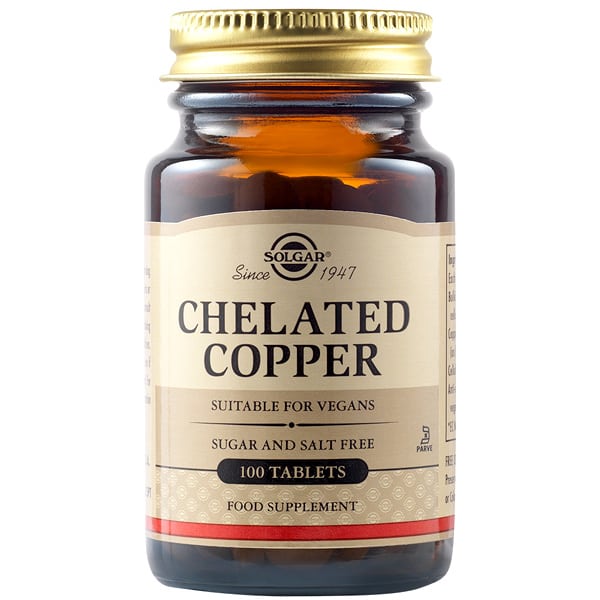 Solgar Chelated Copper  100 tableta