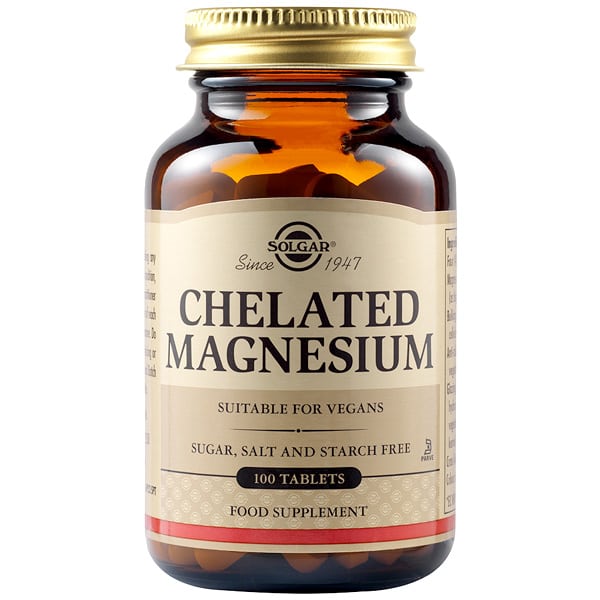 Solgar Chelated Magnesium  100 tableta
