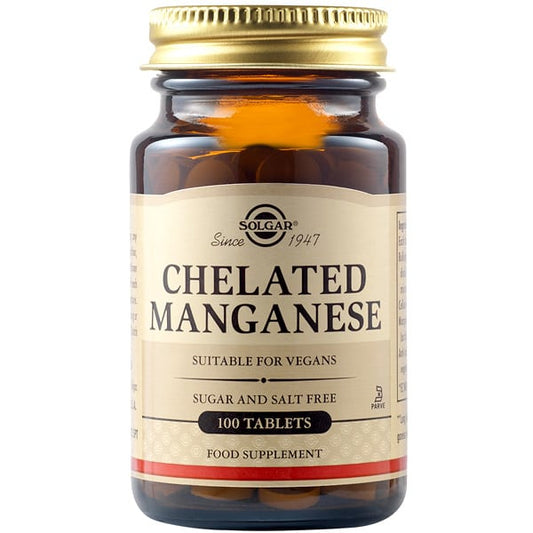 Solgar Chelated Manganese  100 tableta