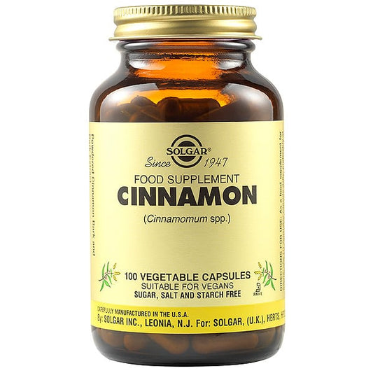 Solgar Cinnamon  100 kapsula vegjetariane