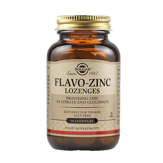 Solgar Flavo-Zinc Lozenges  50 tableta për thithje