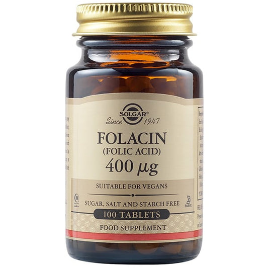 Solgar Folacin (Folic Acid) 400 μg 100 tableta
