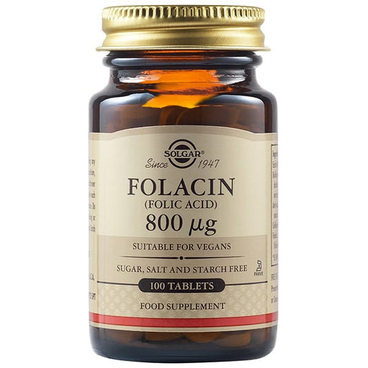 Solgar Folacin (Folic Acid) 800 μg 100 tableta