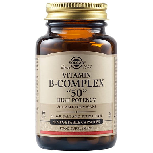 Solgar Vitamin B-Complex "50" High Potency  50 kapsula vegjetariane