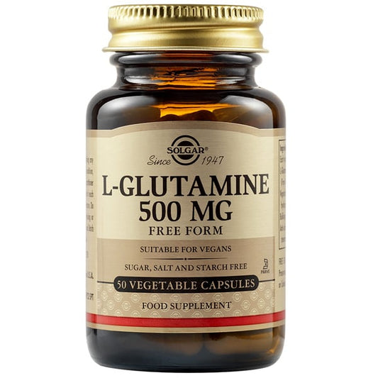 Solgar L-Glutamine 500mg  50 kapsula vegjetariane