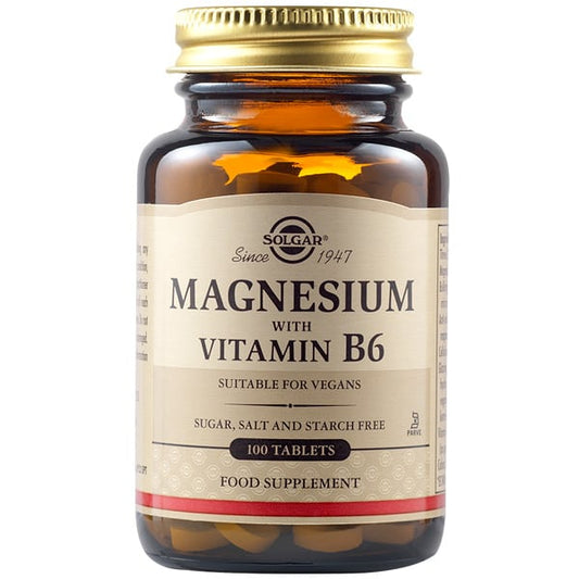 Solgar Magnesium with Vitamin B6  100 tableta