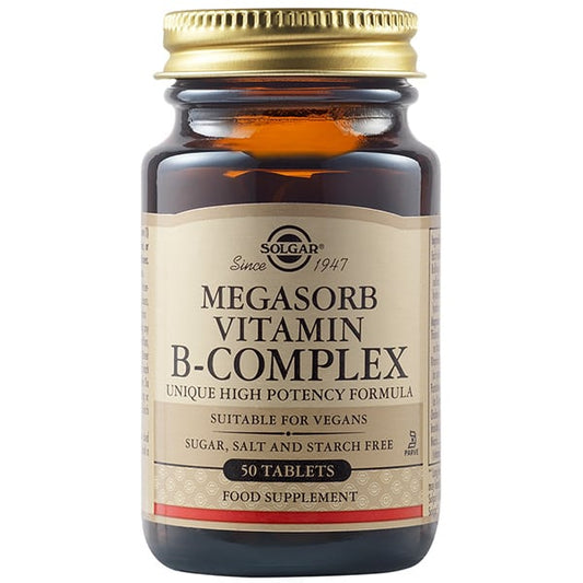 Solgar Megasorb Vitamin B-Complex  50 tableta