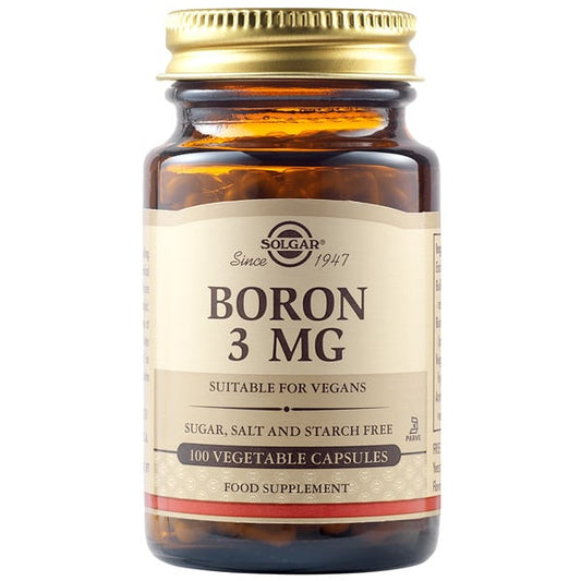 Solgar Boron 3mg  100 kapsula vegjetariane