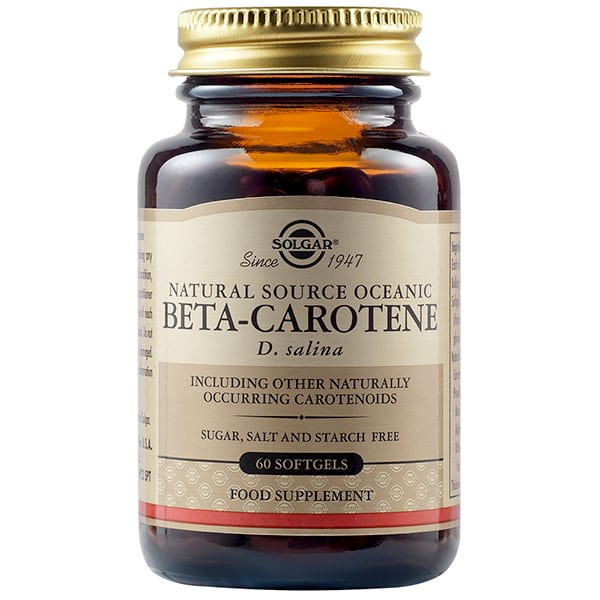 Solgar Natural Source Oceanic Beta Carotene  60 kapsula të buta