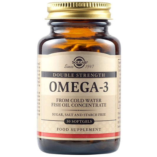 Solgar Omega 3 Double Strength  30 kapsula të buta