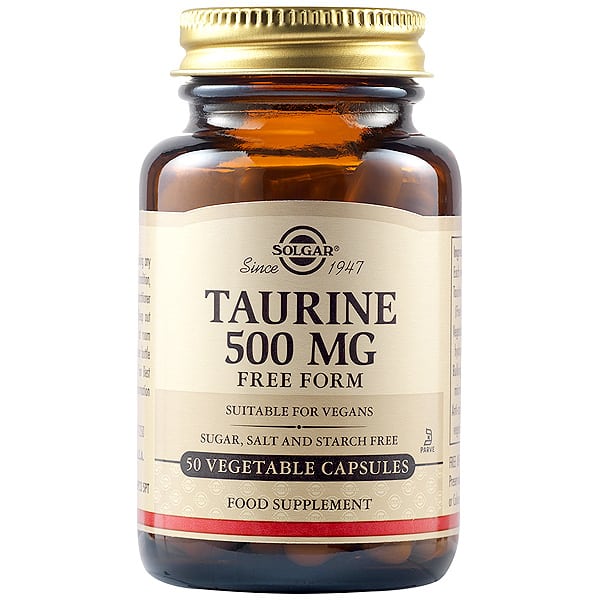 Solgar Taurine 500mg  50 kapsula vegjetariane