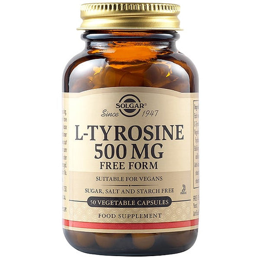 Solgar L-Tyrosine 500mg  50 kapsula vegjetariane