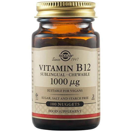 Solgar Vitamin B12 1000  μg 100 copëza të vogla