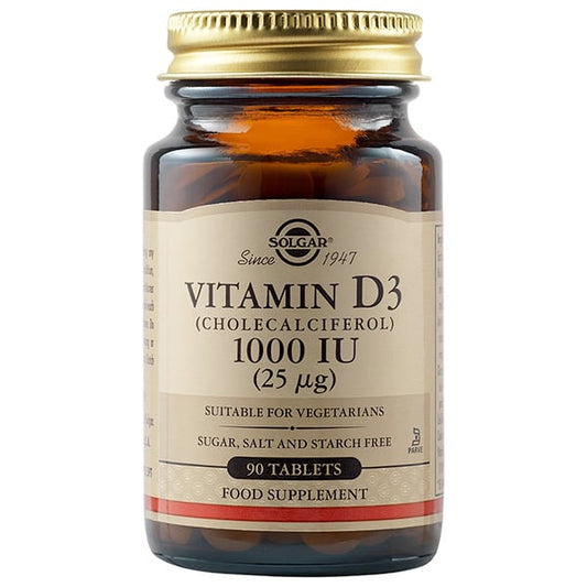 Solgar Vitamin D3 1000 IU (25 μg) 90 tableta