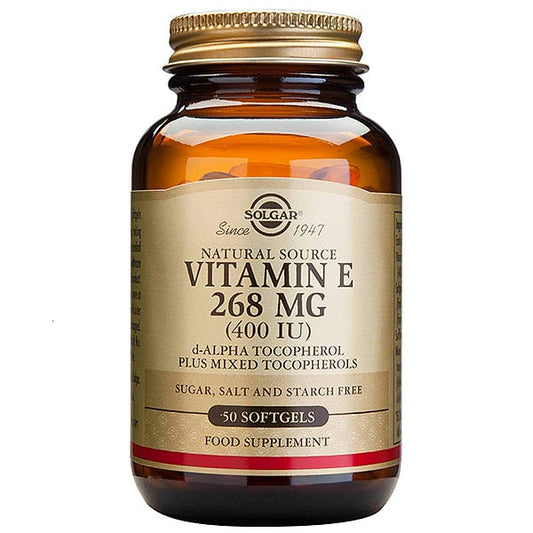 Solgar Vitamin E 268mg (400IU)  50 kapsula të buta