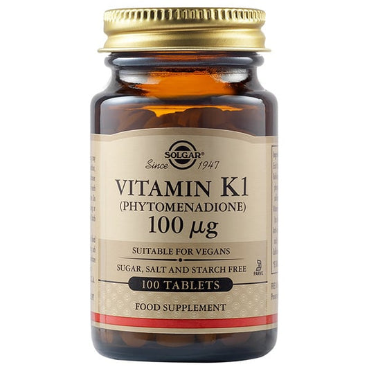 Solgar Vitamin K1 100 μg 100 tableta