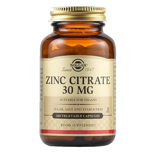 Solgar Zinc Citrate 30mg  100 kapsula vegjetariane
