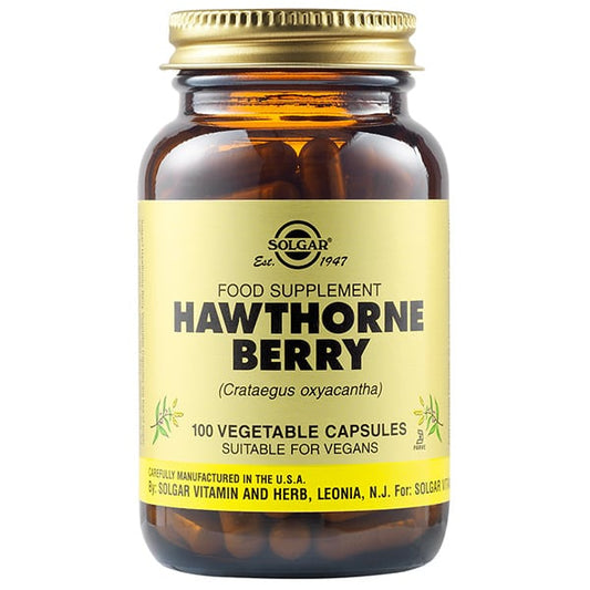 Solgar Hawthorne Berry (Crataegus Oxyacantha)  100 kapsula vegjetariane