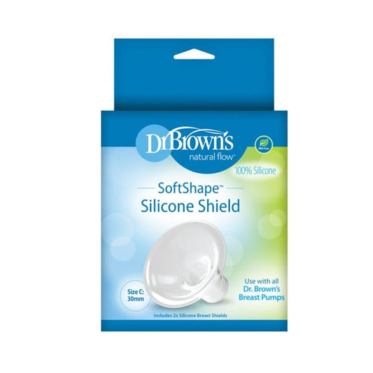 Dr. Brown's Soft Shape Silicone Shield (BF 117) 30mm Size C  2 copë
